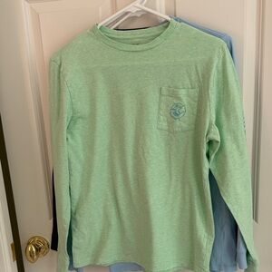 Vineyard Vines boys 3 long sleeve tees, size XL.